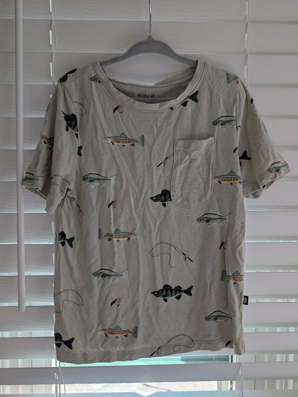 Kyte Baby Fishing Toddler Pocket T-shirt
